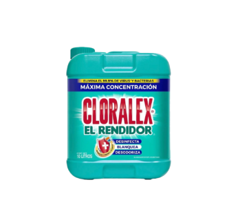 Blanqueador desinfectante Cloralex El Rendidor 10 L