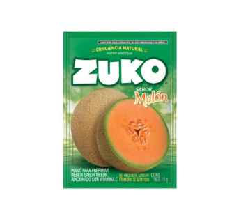 Polvo para preparar bebida Zuko sabor melón 15 g