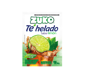 Polvo para preparar bebida Zuko té helado sabor limón 15 g
