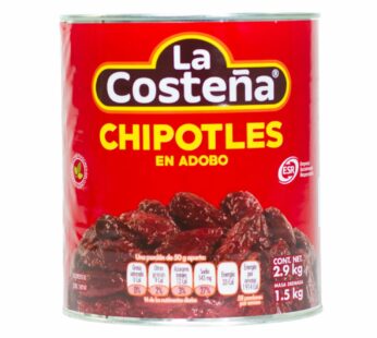 Chiles chipotles La Costeña adobados 2.9 kg