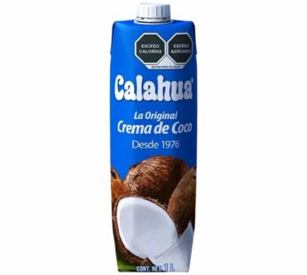 Crema de Coco Calahua 6 Pack de 1 L c/u