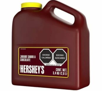 Jarabe Hersheys sabor chocolate 3.4 l